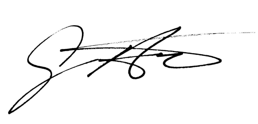 CEO Signature